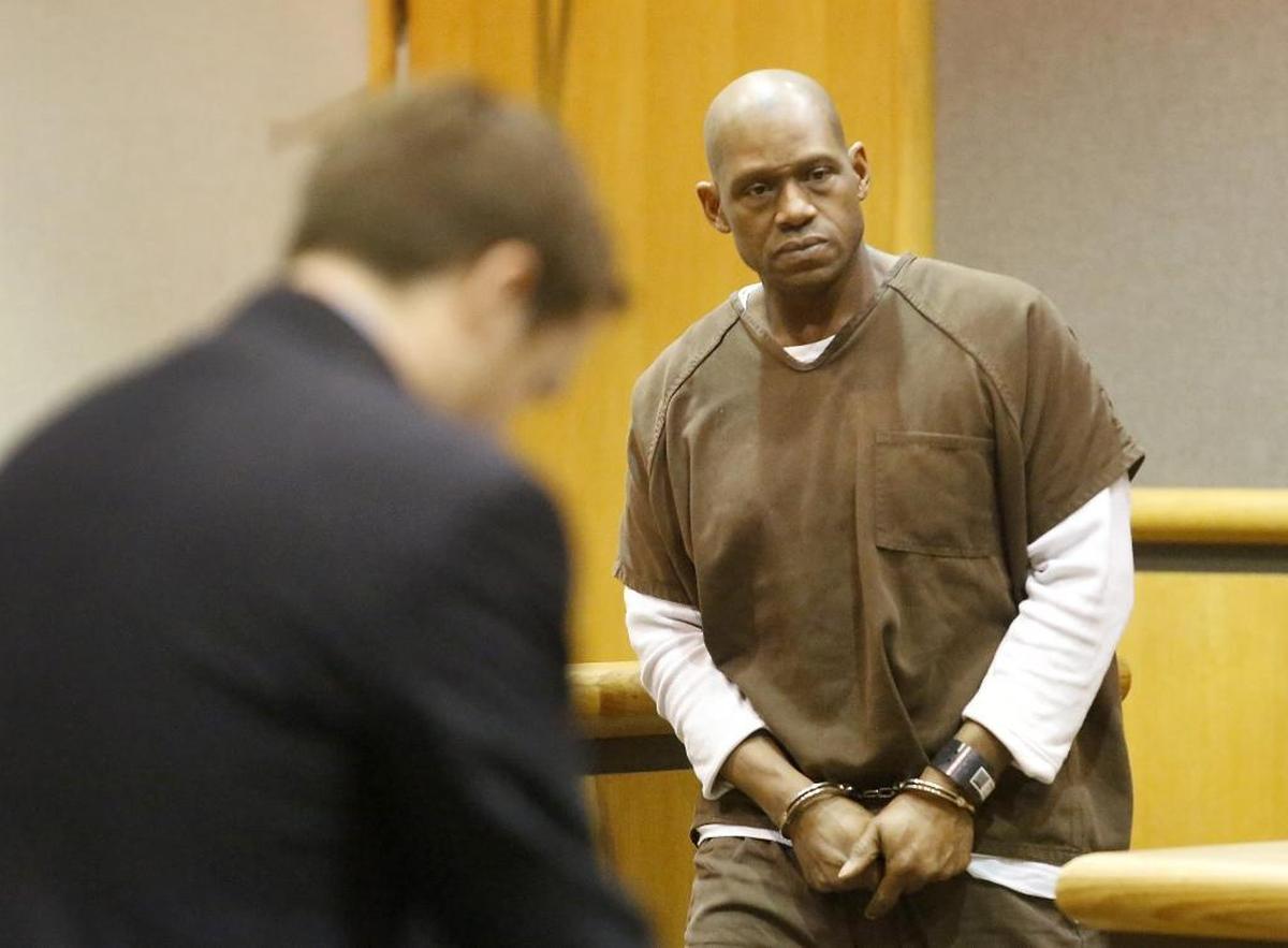 Anthony Wright appears Monday in Benton County Superior Court for arraignment on charges related to the Dec. 22 robbery at the Richland Rite Aid store.