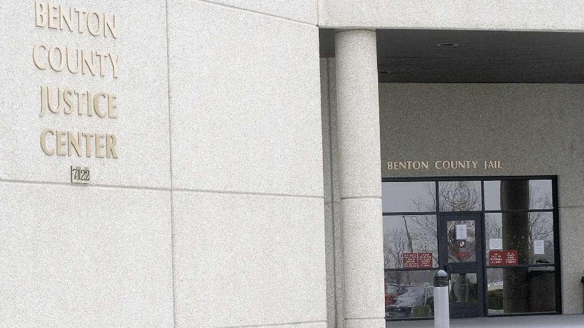 Emergency responders were called to the Benton County jail for an inmate who was not breathing.