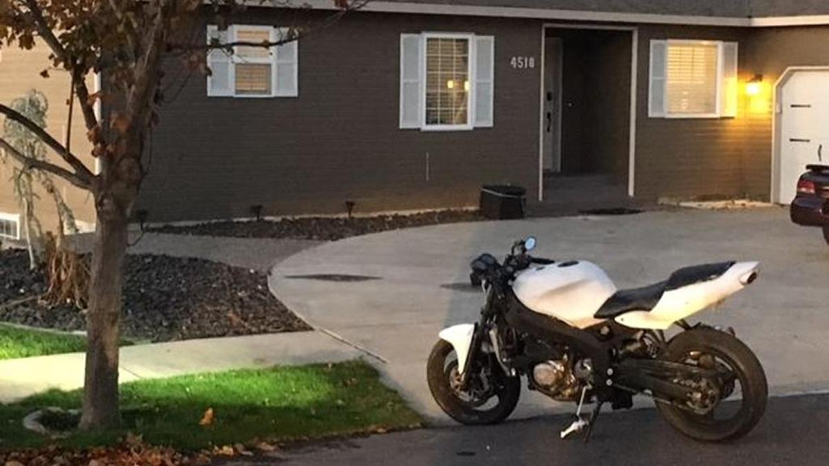 Franklin County Sheriff’s Office are looking for the person that was riding this motorcycle on Interstate 182.