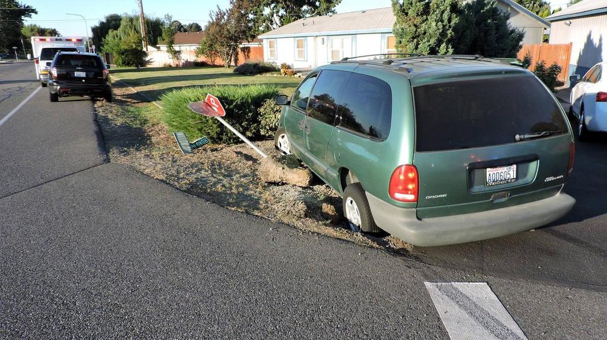 A brief chase took place southbound down Broadmoor Boulevard and Road 100 until Rodriguez’s green Dodge Grand Caravan hit a stop sign on a corner at Willow Way.