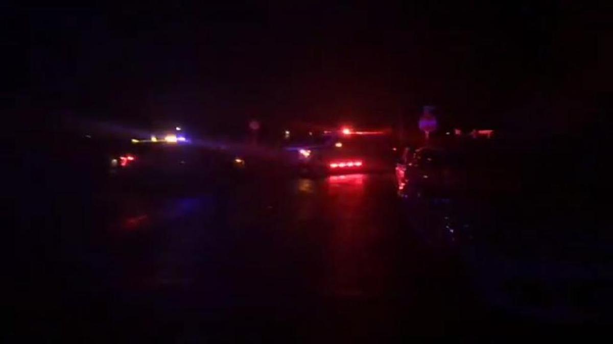 Police used pepper spray to take a burglary suspect into custody after he barricaded himself into his home.