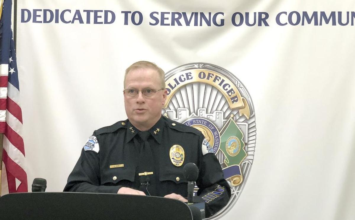 Then-Deputy Chief Ken Roske released information in February 2018 about a cold case the Pasco Police Department solved through advances in DNA science.