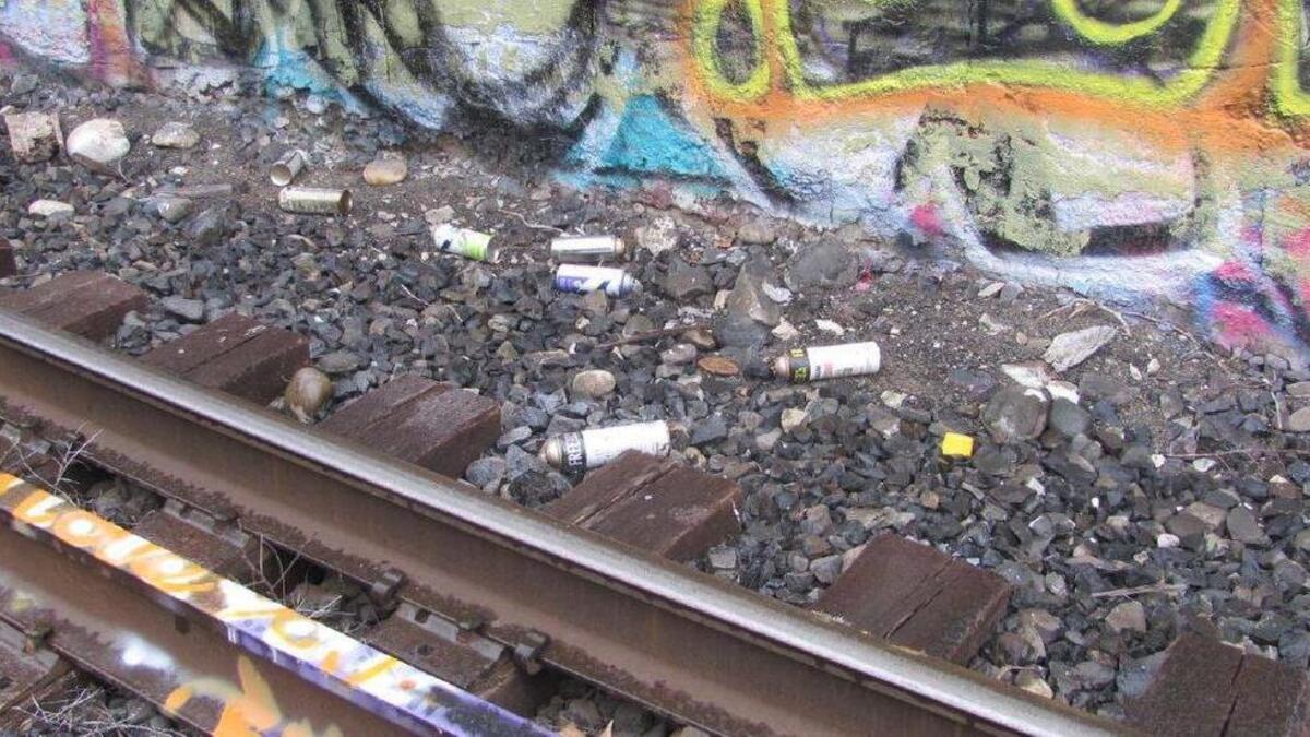 Kennewick police arrested three teenagers after finding 22 cans of spray paint near new graffiti.