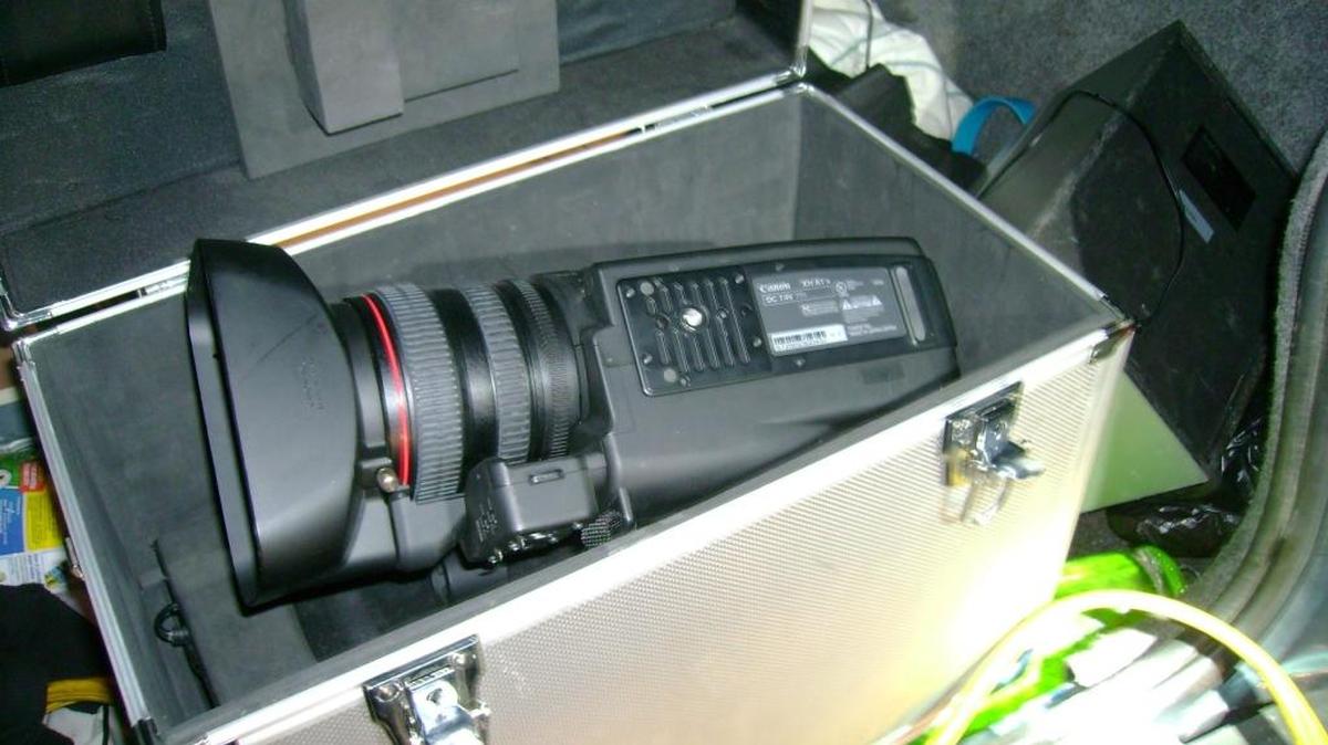 A man was caught on film swiping this camera from a Gum Street home.