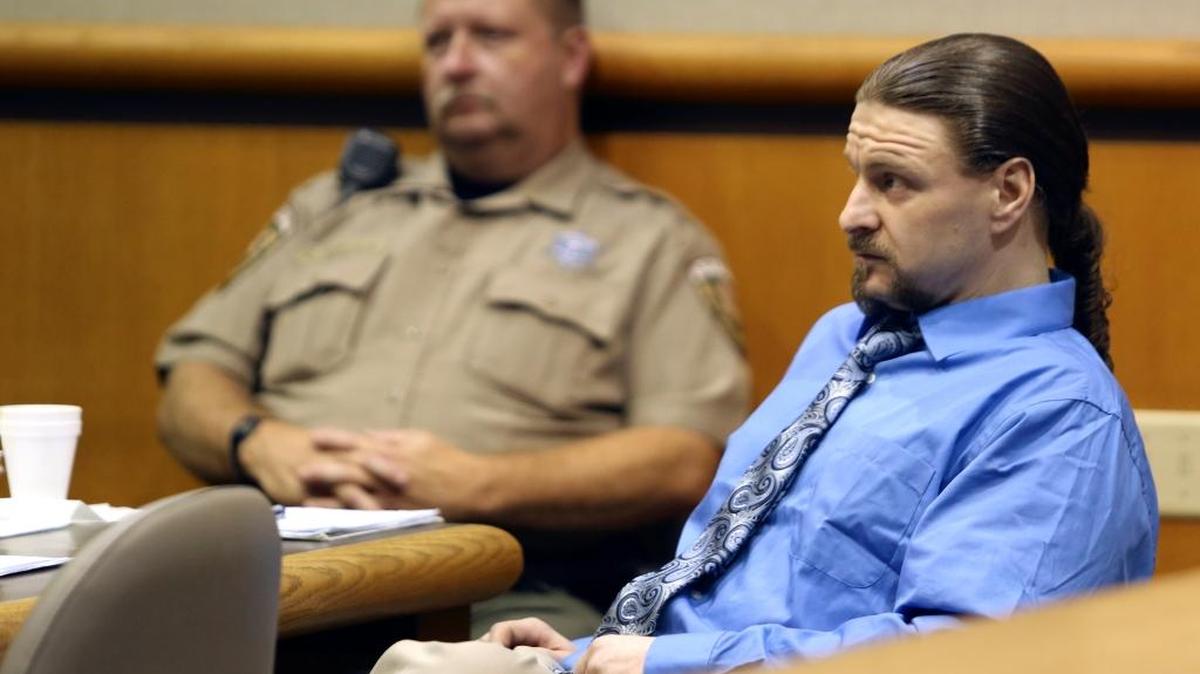 Brandon L. VanWinkle, 38, was convicted by a jury Wednesday of intimidating a judge for a Dec. 30 comment he made about chopping up Judge Alex Ekstrom.
