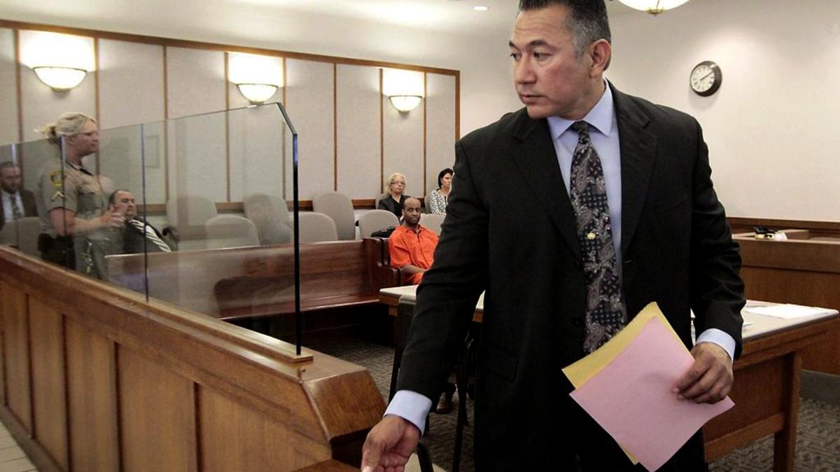 A retrial for former Pasco police officer Richard J. Aguirre, right, is set to begin after Thanksgiving. He was accused of strangling a Spokane prostitute in 1986. A Franklin County jury acquitted him in 2017 of the rape and assault of a Tri-Cities woman.