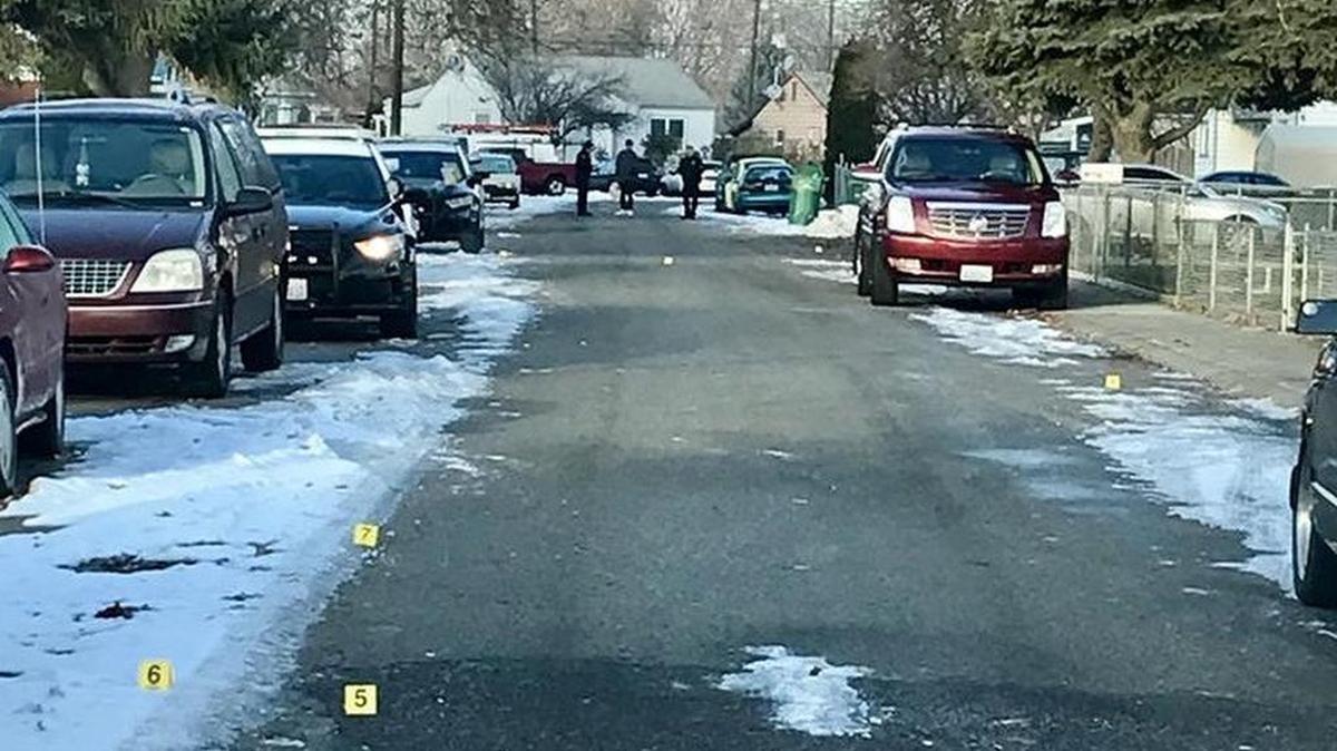 Kennewick police investigate a drive-by shooting on Christmas along the 700 block of East Fifth Avenue.