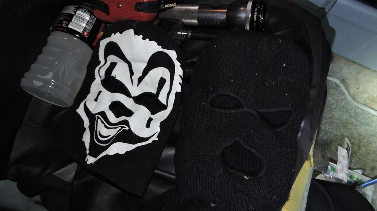 Items found during a search of a suspicious vehicle impounded by Kennewick detectives Tuesday night.