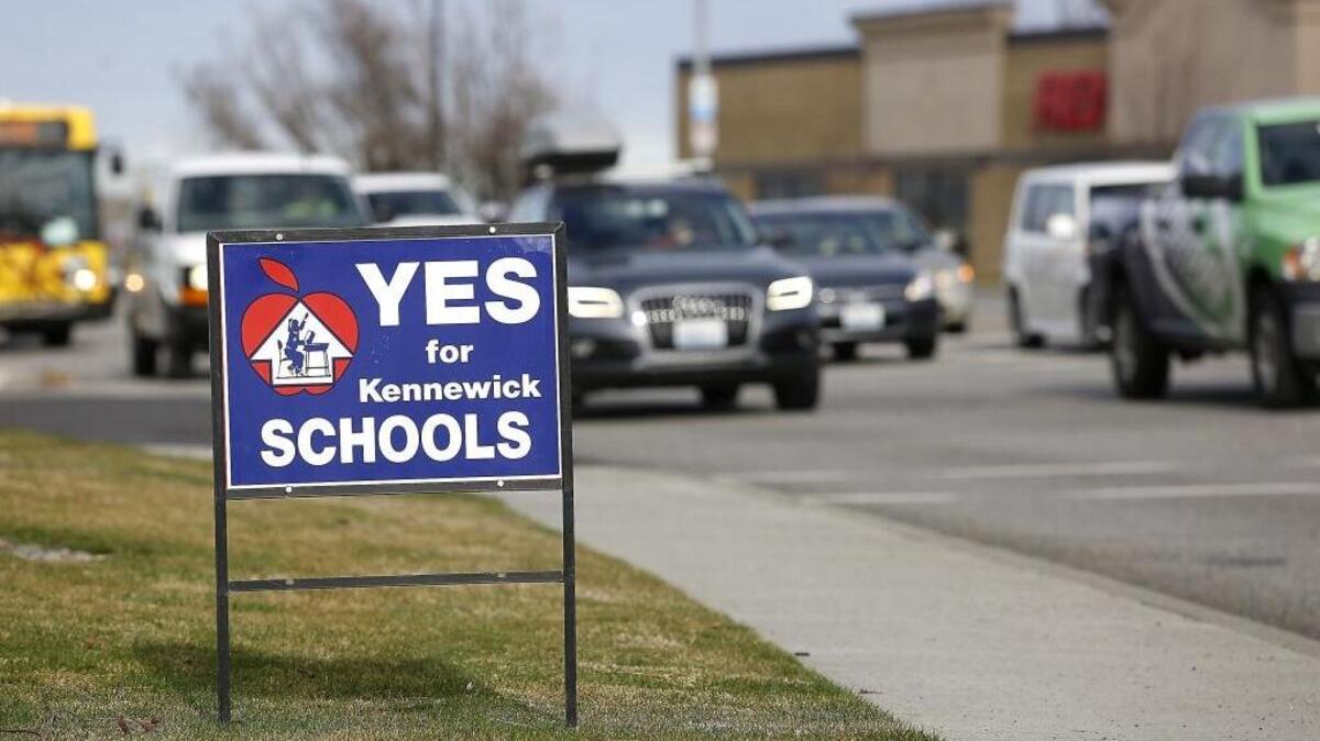 School districts across the Mid-Columbia had replacement property tax levies on Tuesday’s ballot. All were passing Tuesday night.