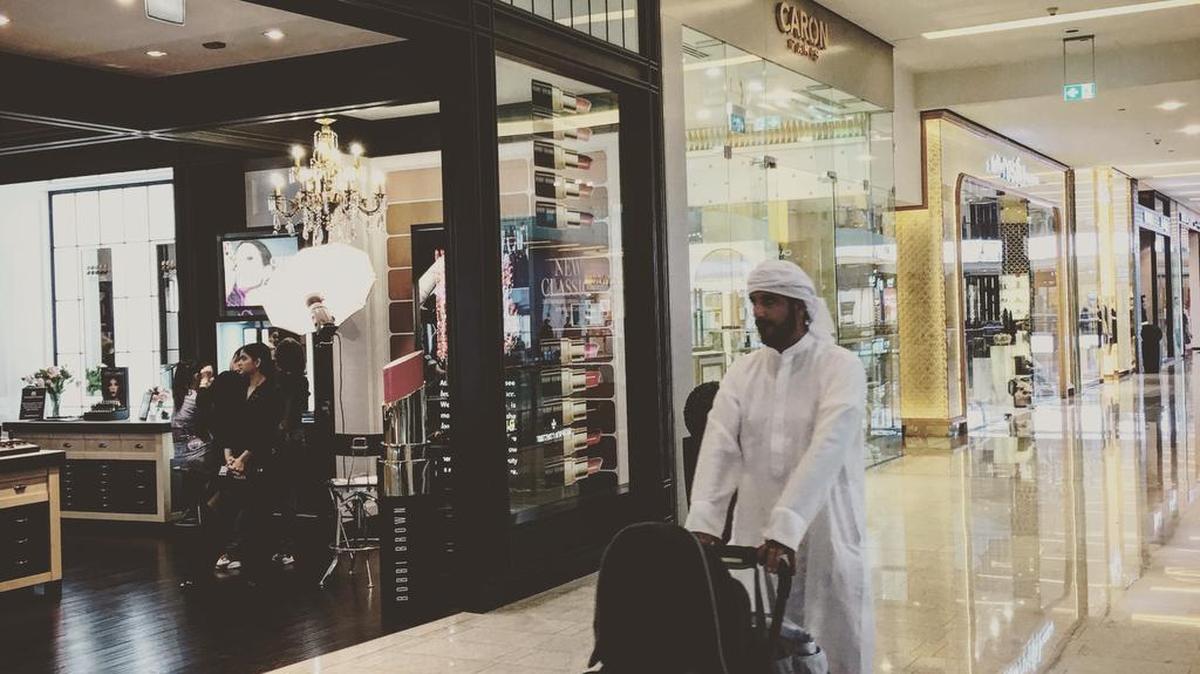 The Dubai Mall is the largest mall in the world.
