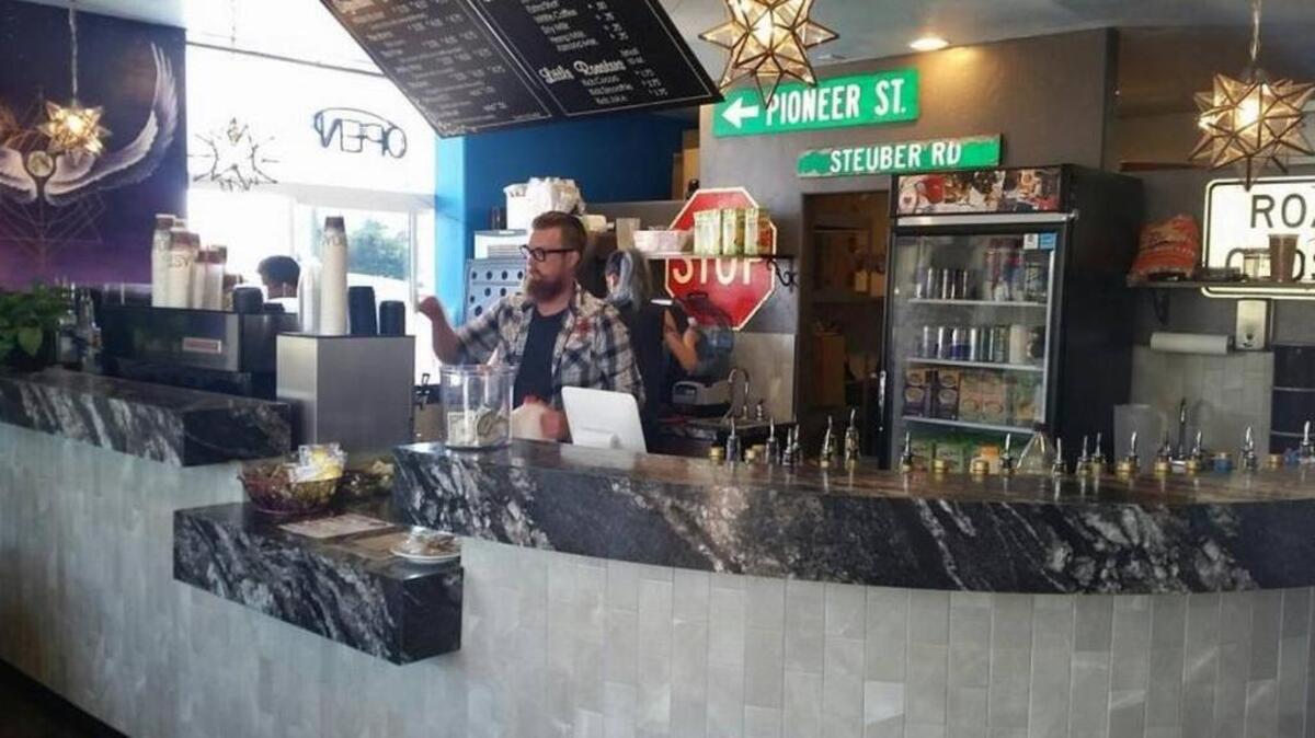 Roasters Coffee at 3205 Kennedy Road in West Richland temporarily closed because one of the workers there tested positive for COVID-19. One of the company’s coffee bars is shown here.