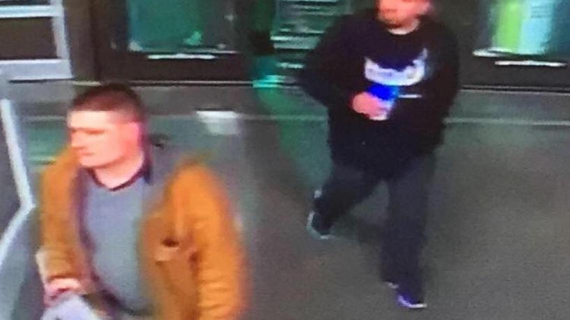 Richland police released this surveillance footage of the two suspects believed to be involved in Friday night’s arson at the Fred Meyer on Wellsian Way.