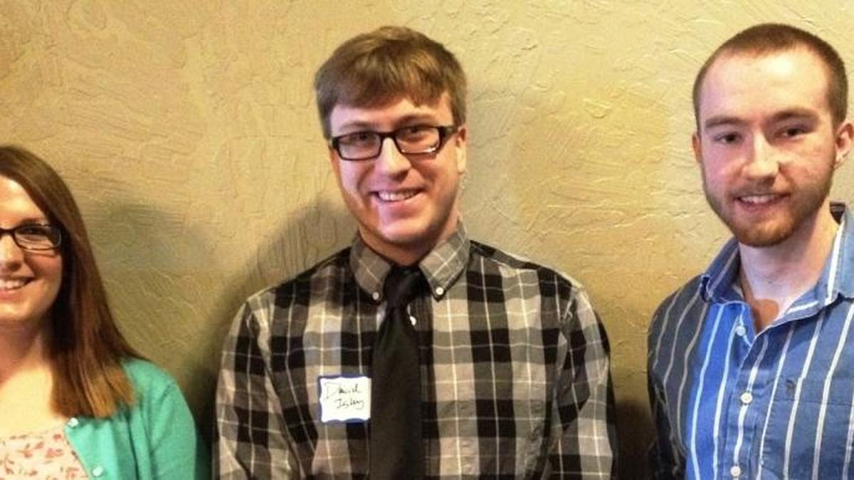 Kylee Chiesa, from left to right, David Isley and David Ryther.