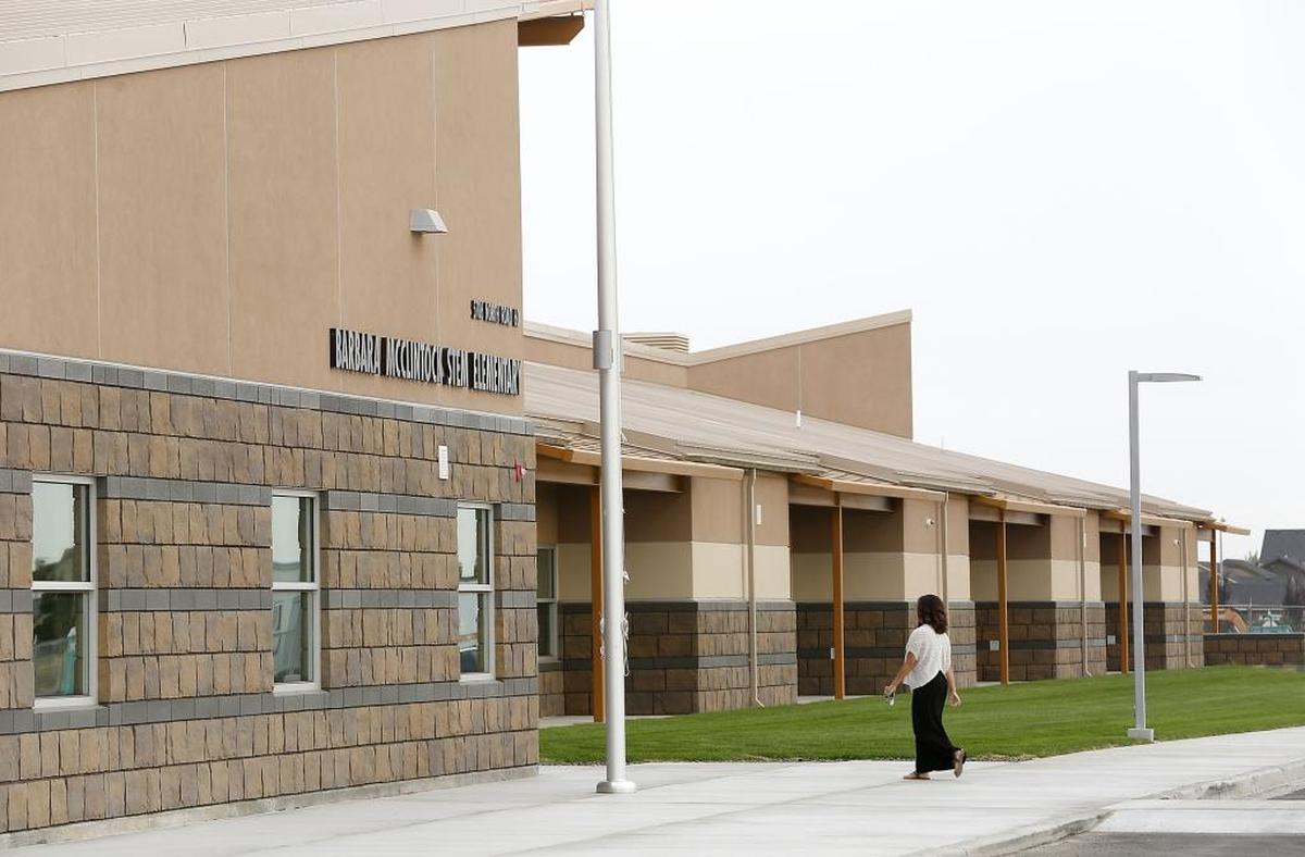 The new Barbara McClintock STEM Elementary School is on Road 60 in Pasco.