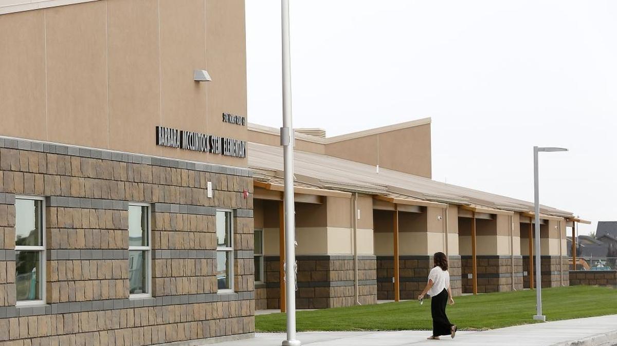 The Barbara McClintock STEM Elementary School is on Road 60 in Pasco.