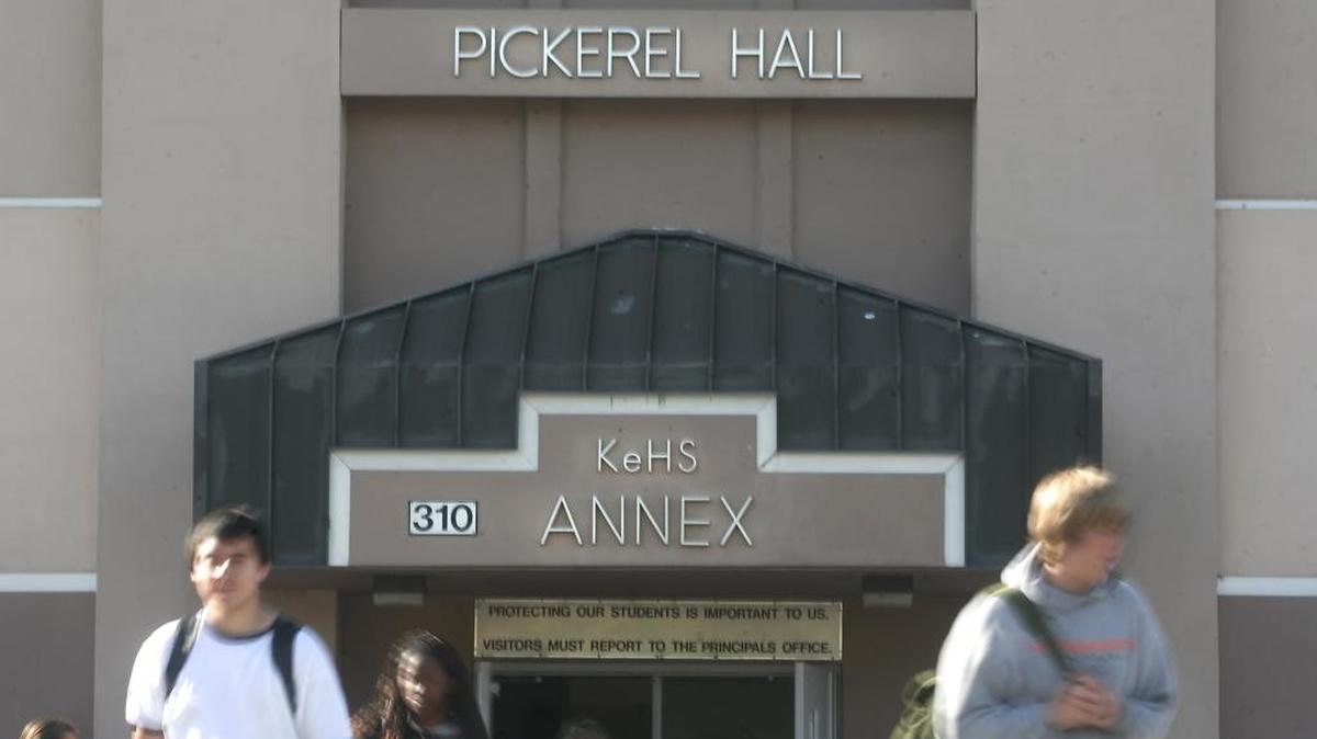 Fifteen former students have sued the Kennewick School District, claiming it failed to protect them from being sexually abused by longtime teacher William B. Pickerel. The “Pickerel Hall” sign was permanently removed after the criminal allegations surfaced in late 2007.