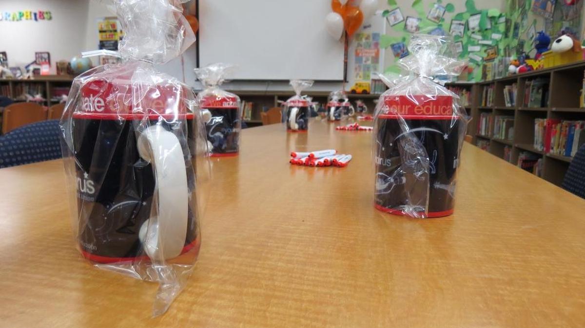 Inspirus Credit Union surprised roughly 10 Kennewick teachers by funding all of their DonorsChoose projects.