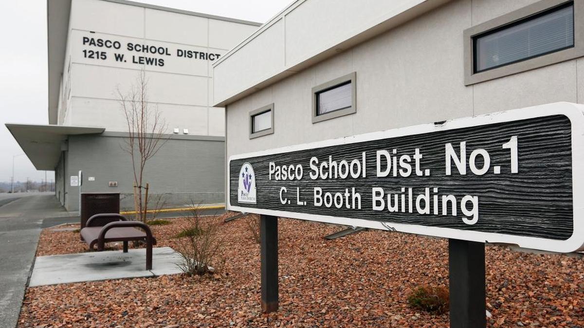 The Pasco School District Building at 1215 W. Lewis.