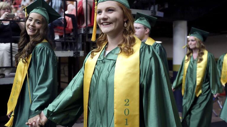 Richland High School graduation 2016