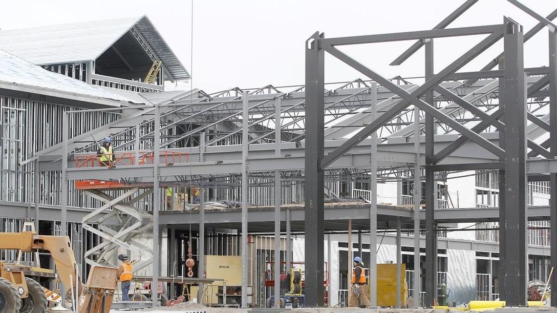 The Pasco School District plans to ask voters for $64 million to build more schools four years after another bond paid for this school, Marie Curie STEM Elementary School and two other elementary schools. The new measure would add more classrooms to Marie Curie, as well as pay for another elementary, add classrooms at Chiawana High and replace Stevens Middle School.