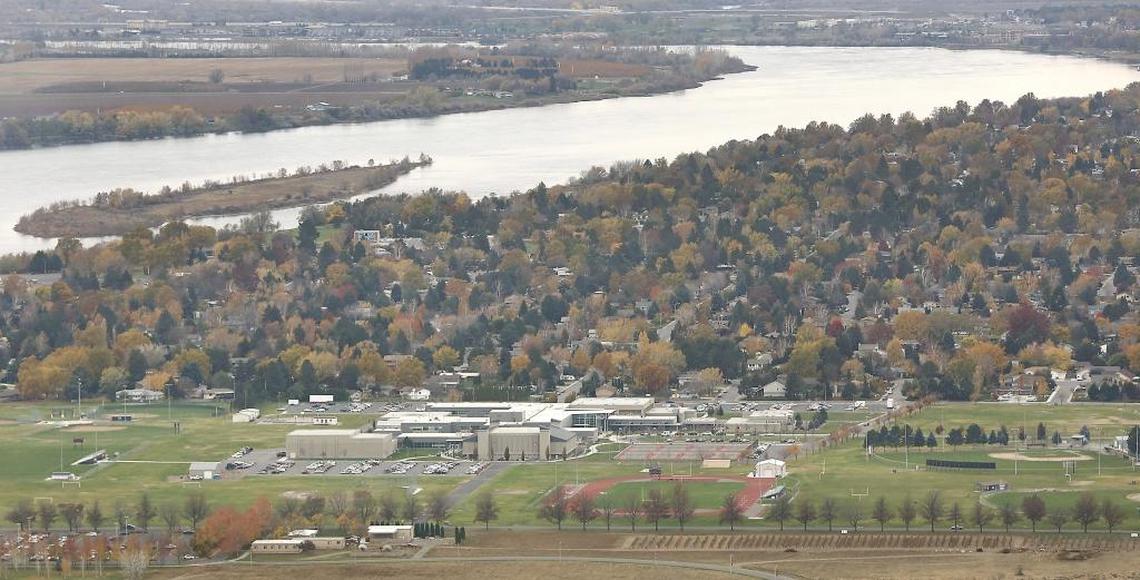 The Hanford High School campus is at 450 Hanford St. in north Richland.