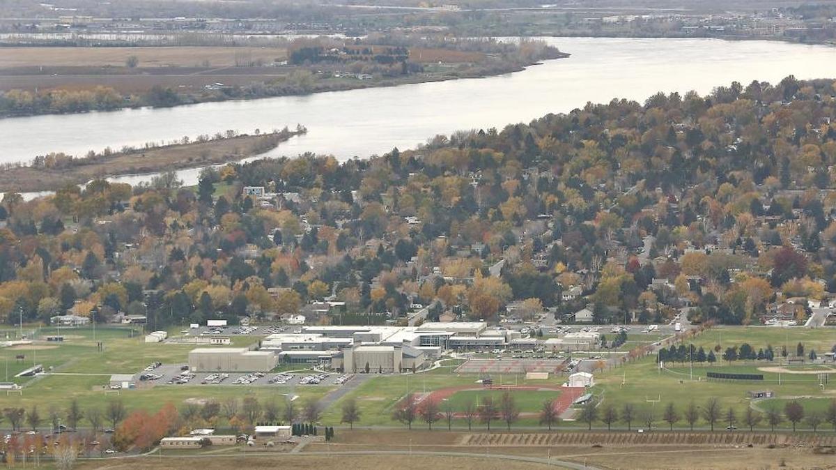 The Hanford High School campus is at 450 Hanford St. in north Richland.