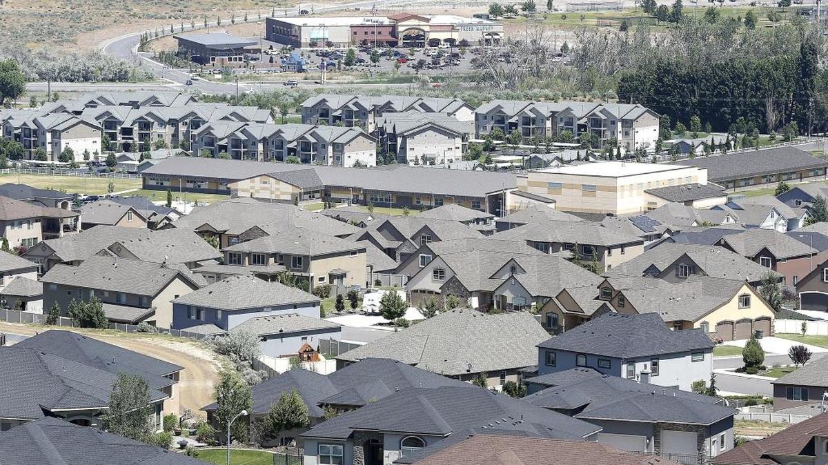 Orchard Elementary School is situated in a south Richland neighborhood off Gala Way with nearby residential housing, an apartment complex and a shopping complex. Richland School District is in the process of finding land for more new schools.