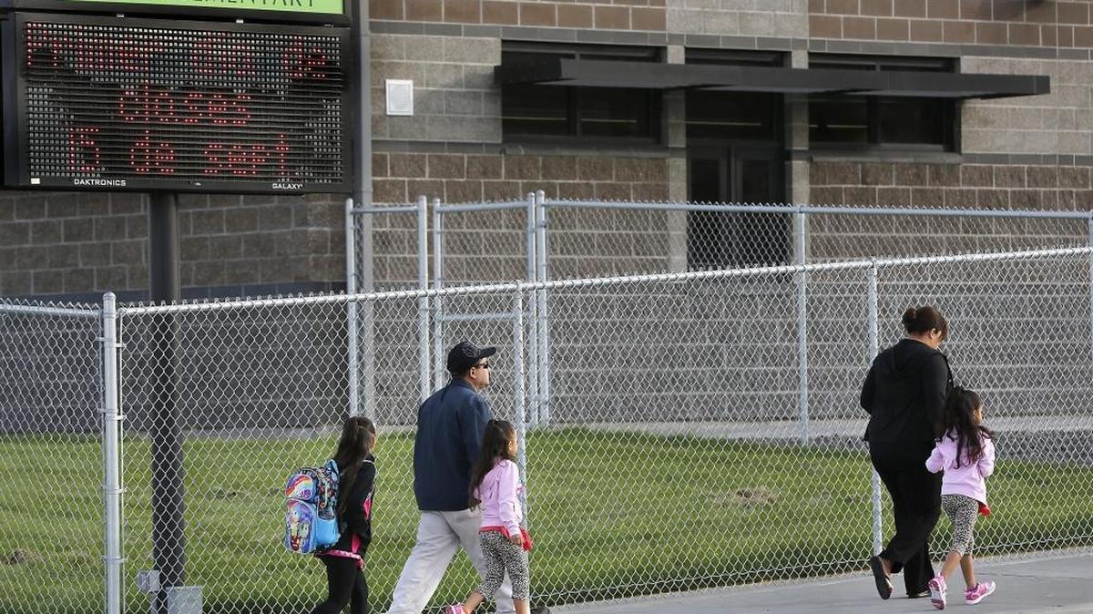 
More than 16,500 students attended the second day of classes in Pasco schools on Wednesday. The new Marie Curie STEM Elementary School opened Tuesday.
