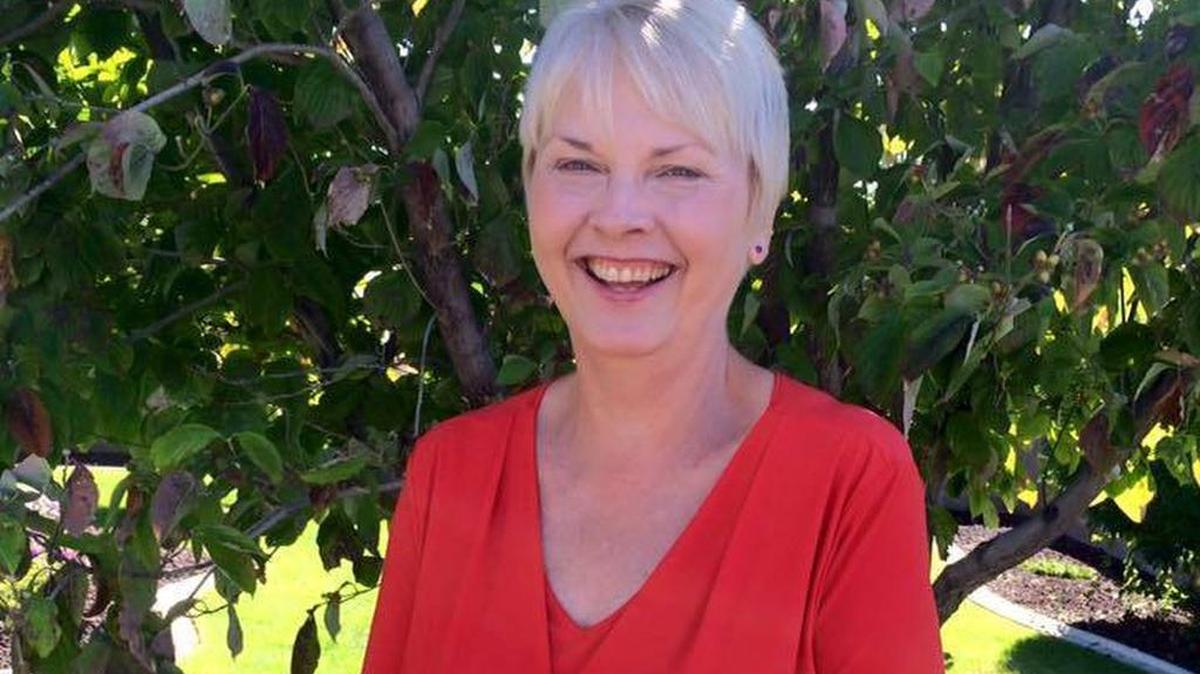 
Pasco School Board write-in candidate Kathleen Barton 
