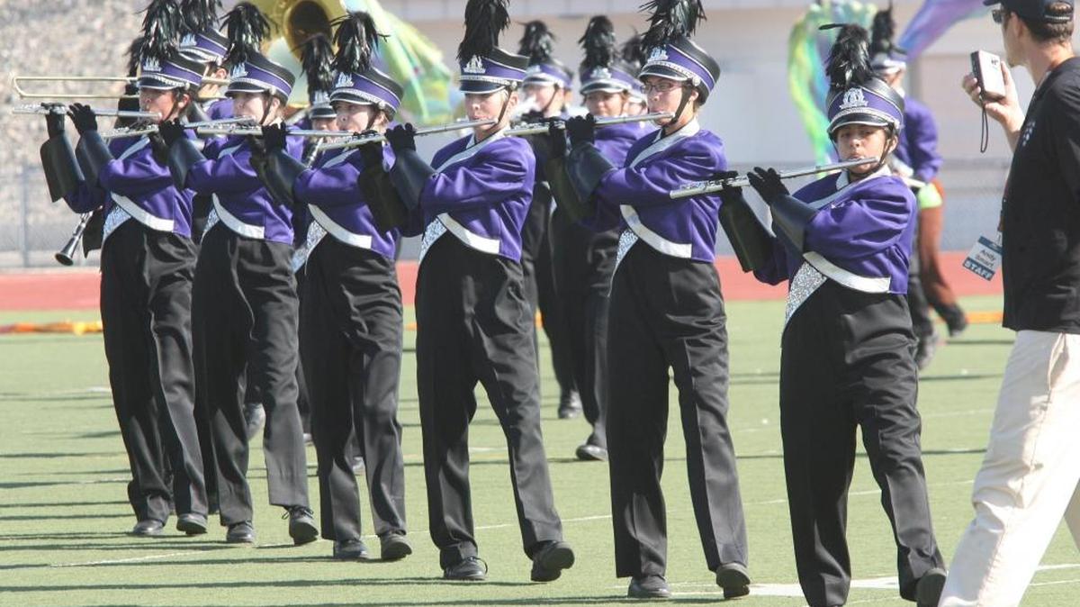 
Pasco High School marching band
