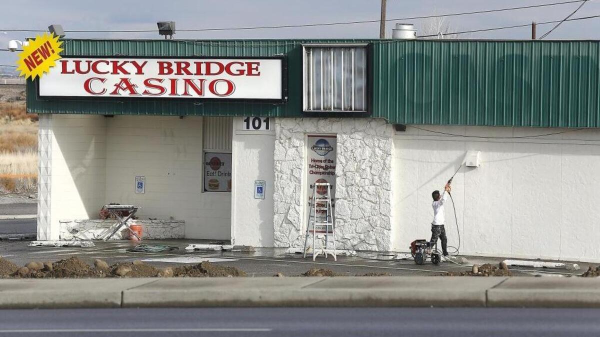 City Stars Gentlemans Club is applying to open in the former home of the Lucky Bridge Casino at 101 S. Gum Street in Kennewick.