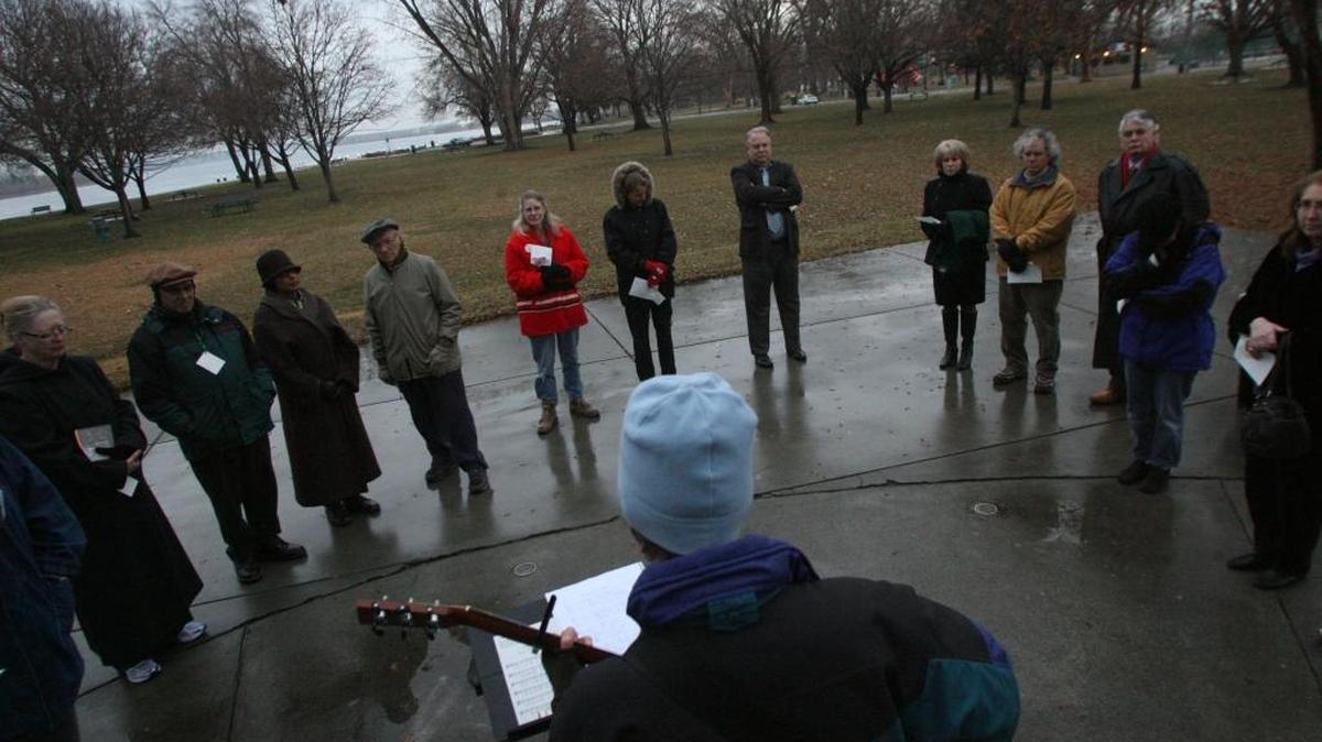 The annual Holiday Peace Vigil organized by World Cities for Peace will move indoors this year to keep participants warm but still allow a view of Howard Amon Park.