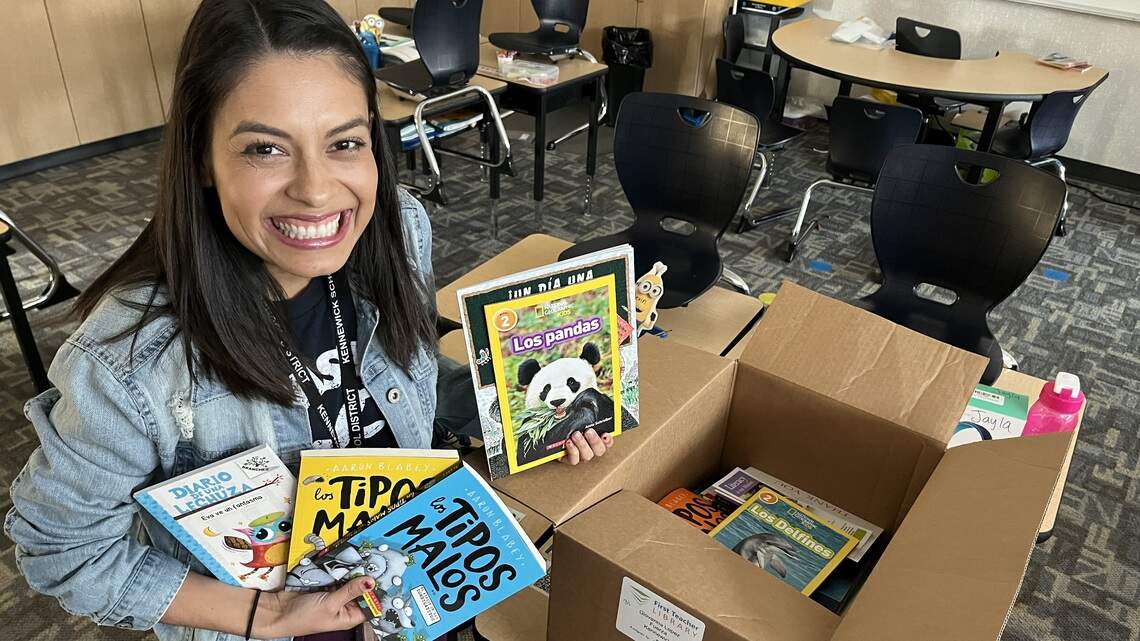 New Tri-City elementary teachers get free libraries through this program. How to apply