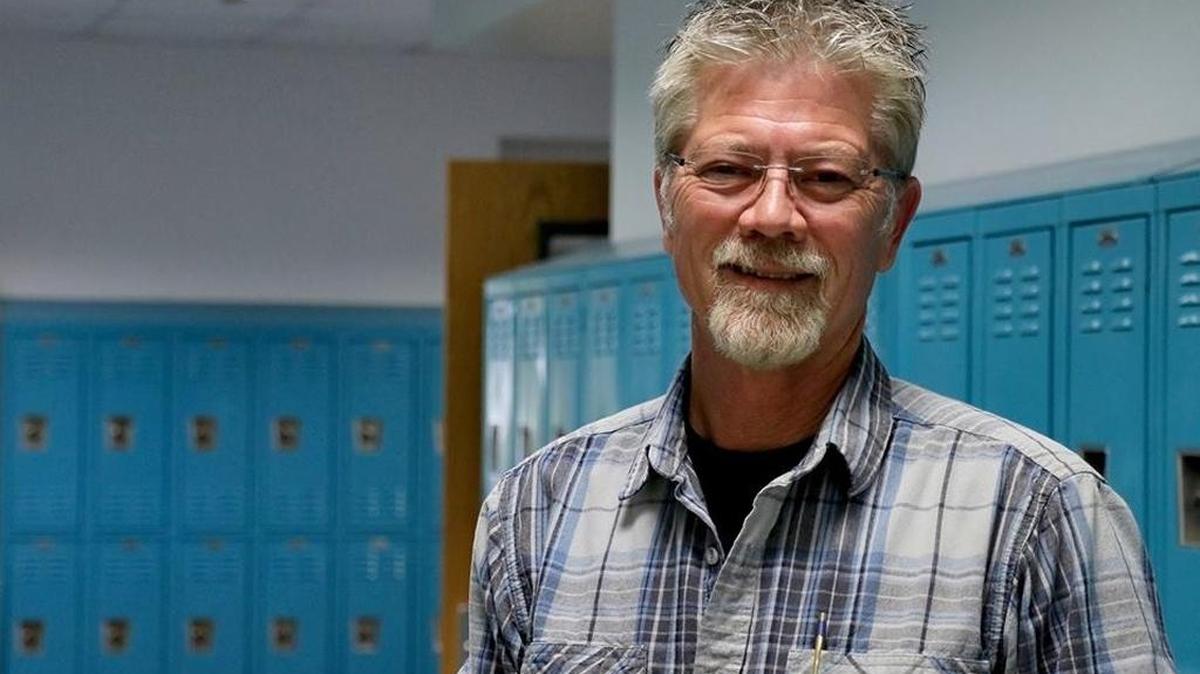 Arlie Gridley helped a Horse Heavens Hills student that was choking on a piece of lettuce.