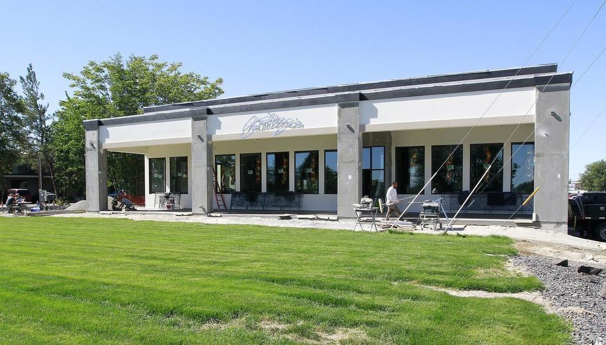 September 19, 2016 - Construction of the new Sterling’s Restaurant on George Washington Way in Richland, now facing the Columbia River in Howard Amon Park, is nearly complete. They hope to move in by the end of this month.