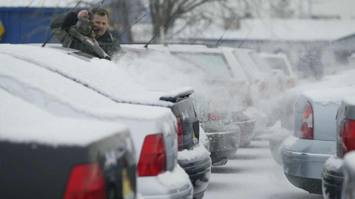 The Tri-Cities might get an inch or so of snow Sunday through Monday morning.