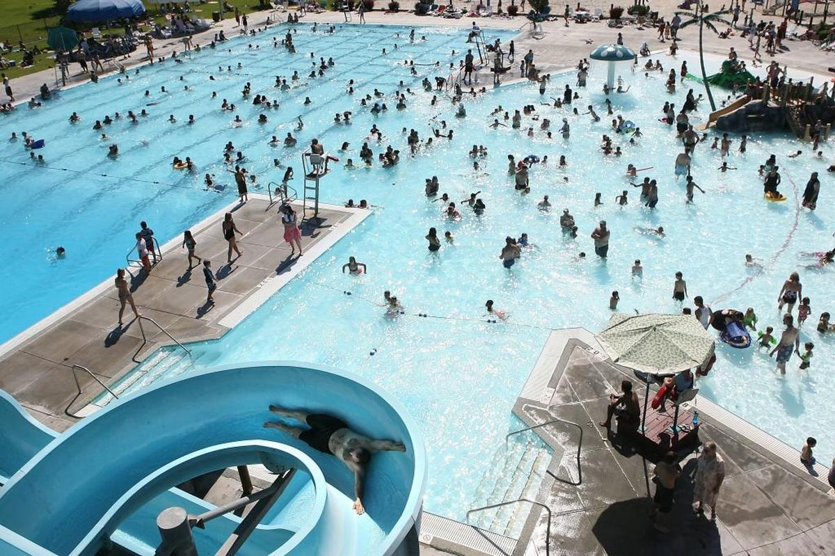 The Pasco Public Facilities District plans to meet Monday to discuss the next steps for an aquatics center, possibly like this water park in Moses Lake.