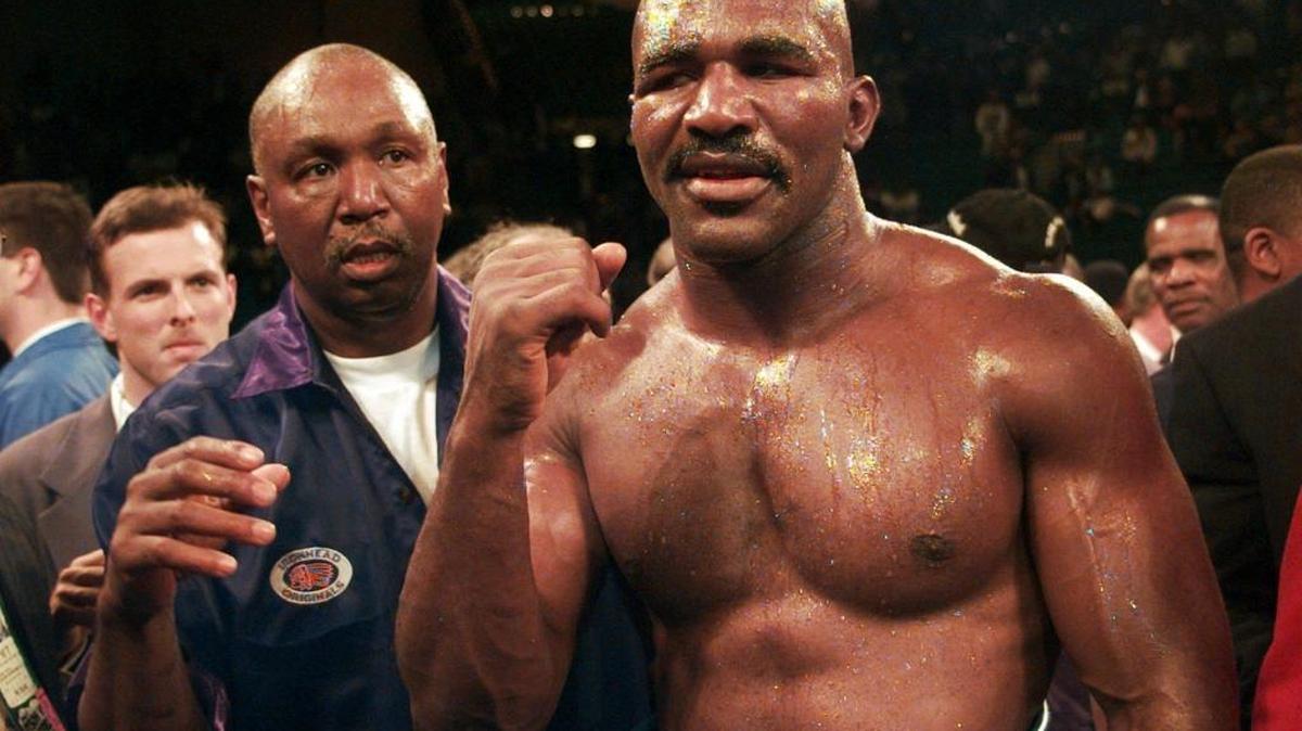 Former heavyweight champion Evander Holyfield was inducted into the International Boxing Hall of Fame last year.