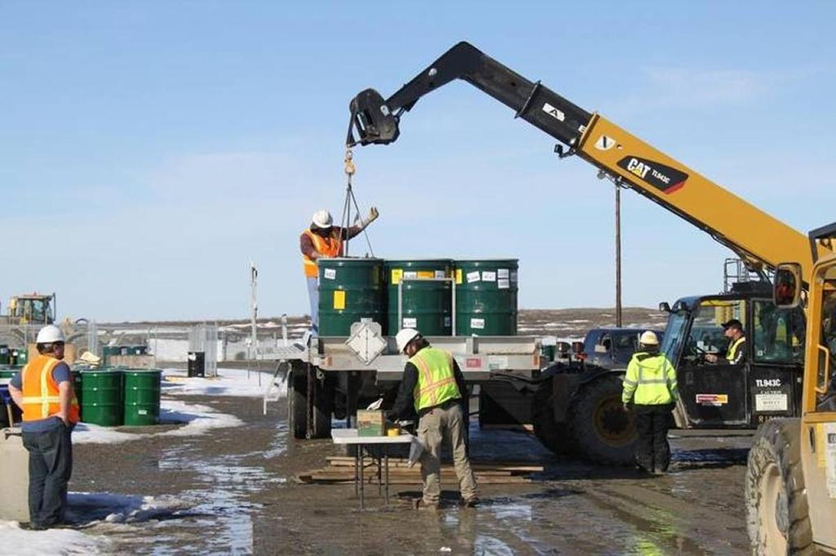 Workers have finished digging up the waste trenches at Hanford’s 618-10 Burial Ground. Among debris removed were waste-filled drums that were packaged into newer containers. The 7.5-acre site contained some of the most hazardous waste on the nuclear reservation.