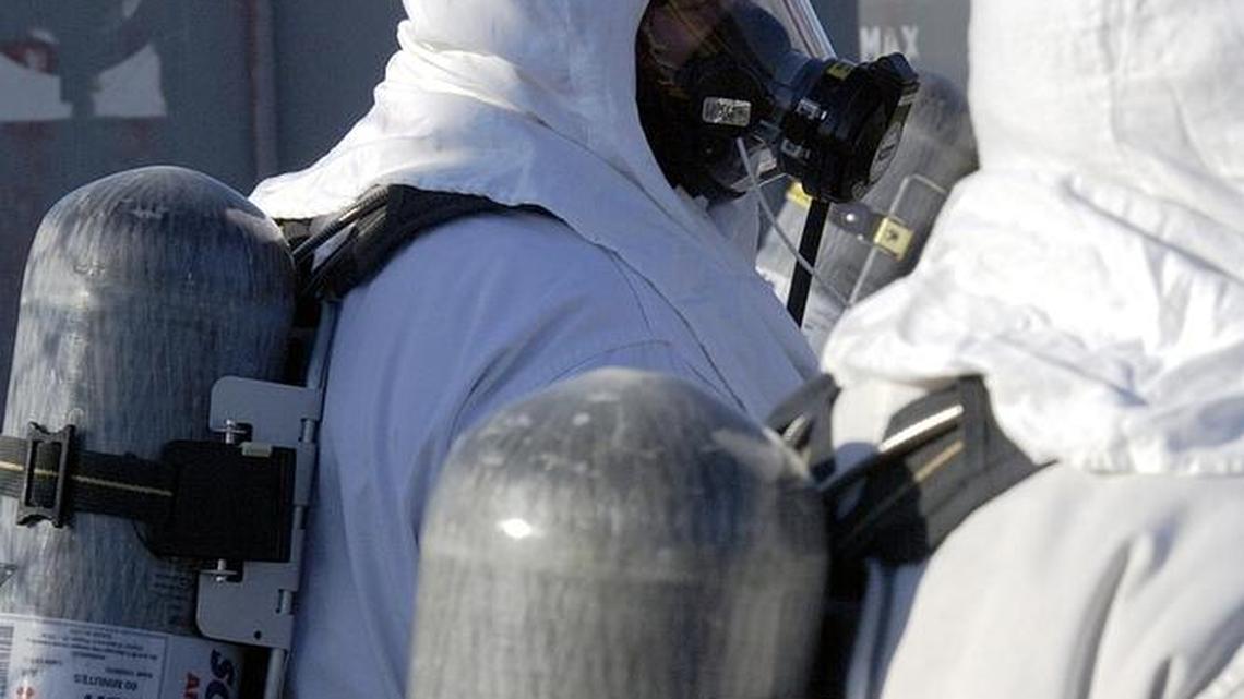 Hanford workers now are required to use supplied air respirators within the nuclear reservation’s tank farms.