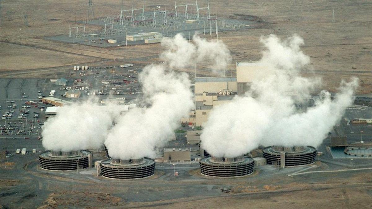Energy Northwest's Columbia Generating Station north of Richland.