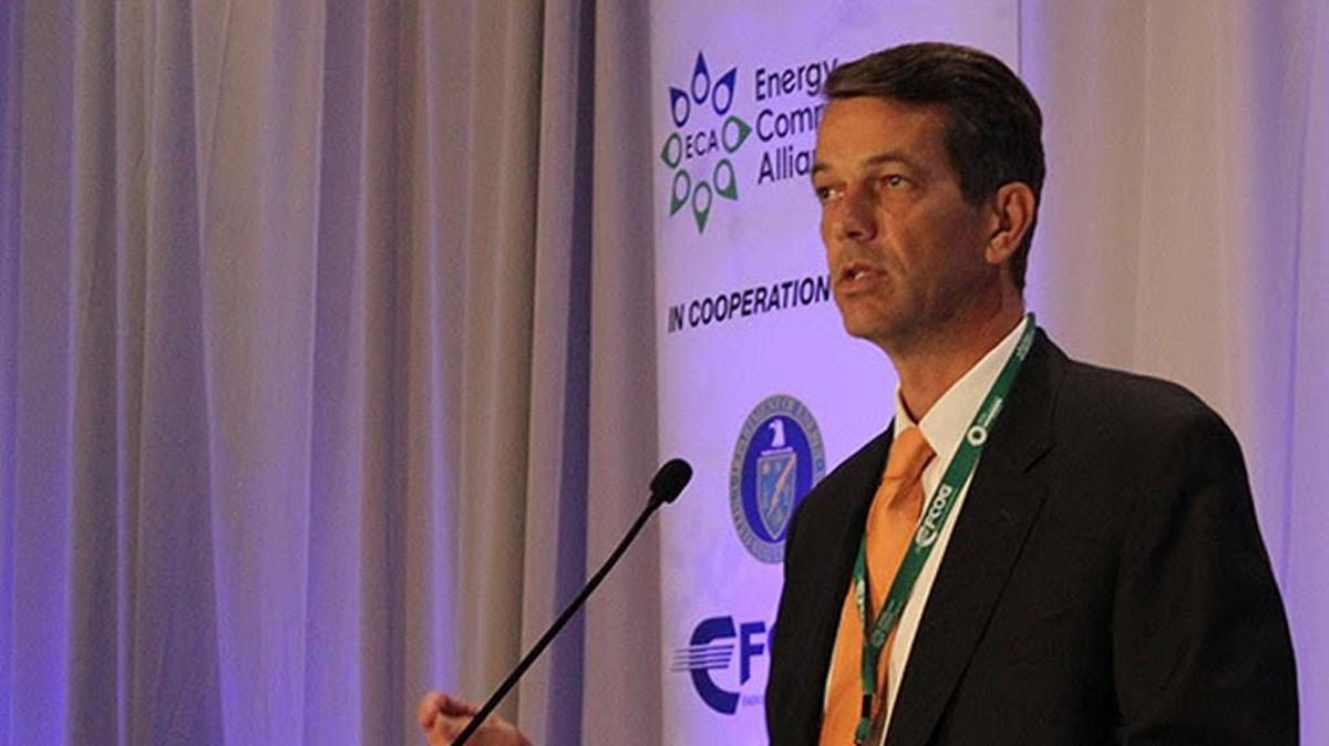 Mark Whitney, principal deputy assistant secretary for environmental management at the Department of Energy, spoke recently at the National Cleanup Workshop.