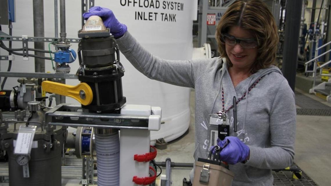 CH2M Hill Plateau Remediation Co. treated 2.1 billion gallons of contaminated groundwater at Hanford, including at the 200 West Pump and Treat Facility, in fiscal 2015.