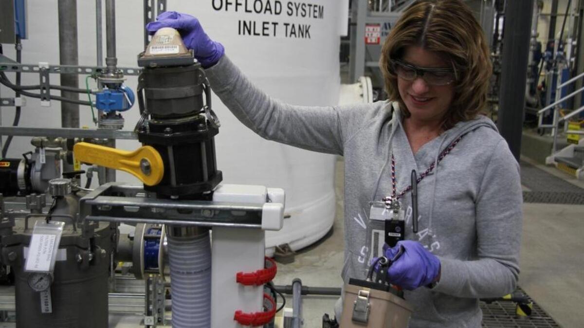 CH2M Hill Plateau Remediation Co. treated 2.1 billion gallons of contaminated groundwater at Hanford, including at the 200 West Pump and Treat Facility, in fiscal 2015.
