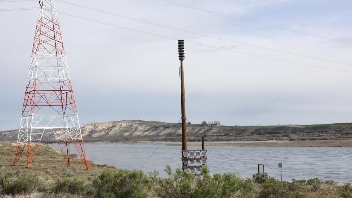 Energy Northwest has emergency alert sirens near the Columbia River in case of an issue at its nuclear power plant north of Richland.