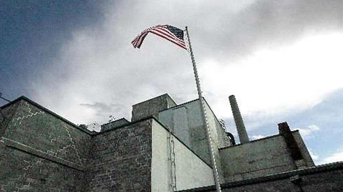 The U.S. flag flies over Hanford’s B Reactor, part of the Manhattan Project National Historical Park.