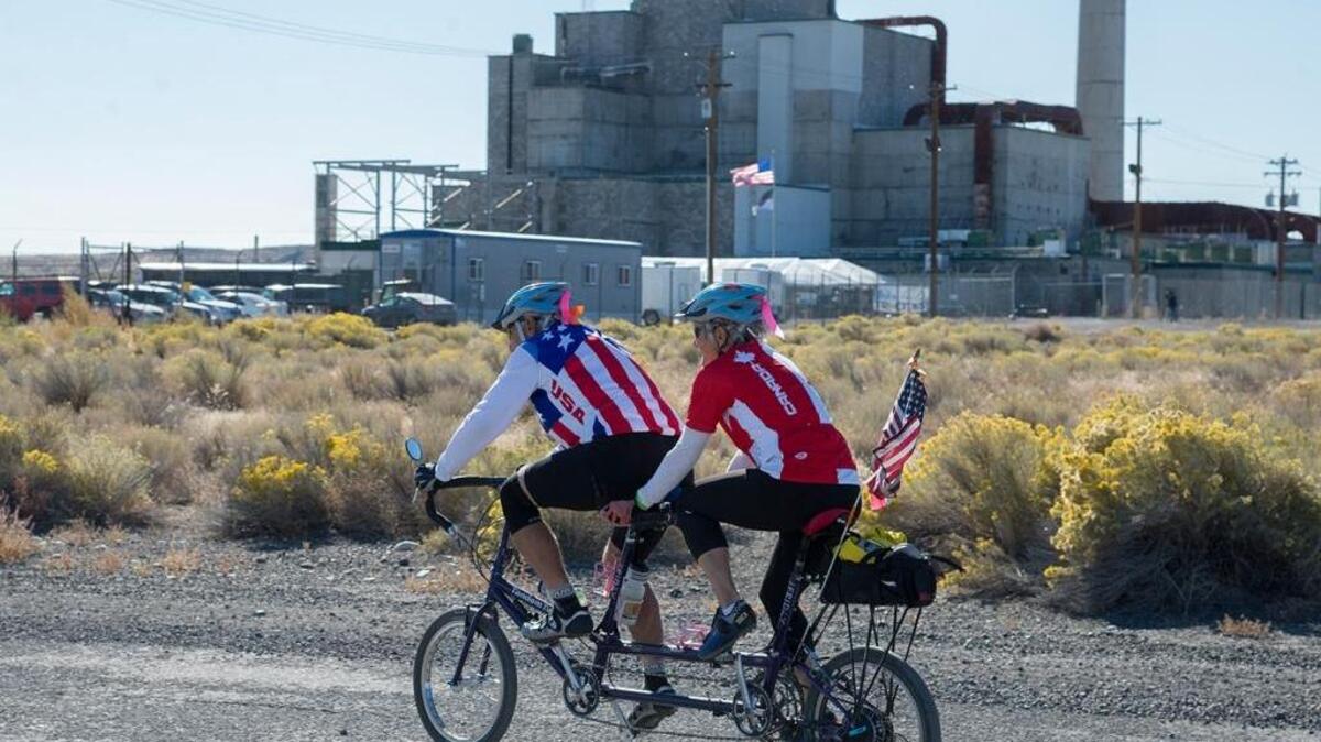 On the 100th anniversary of the National Park Service this fall, history was made with the first organized bike ride on the Hanford nuclear reservation.