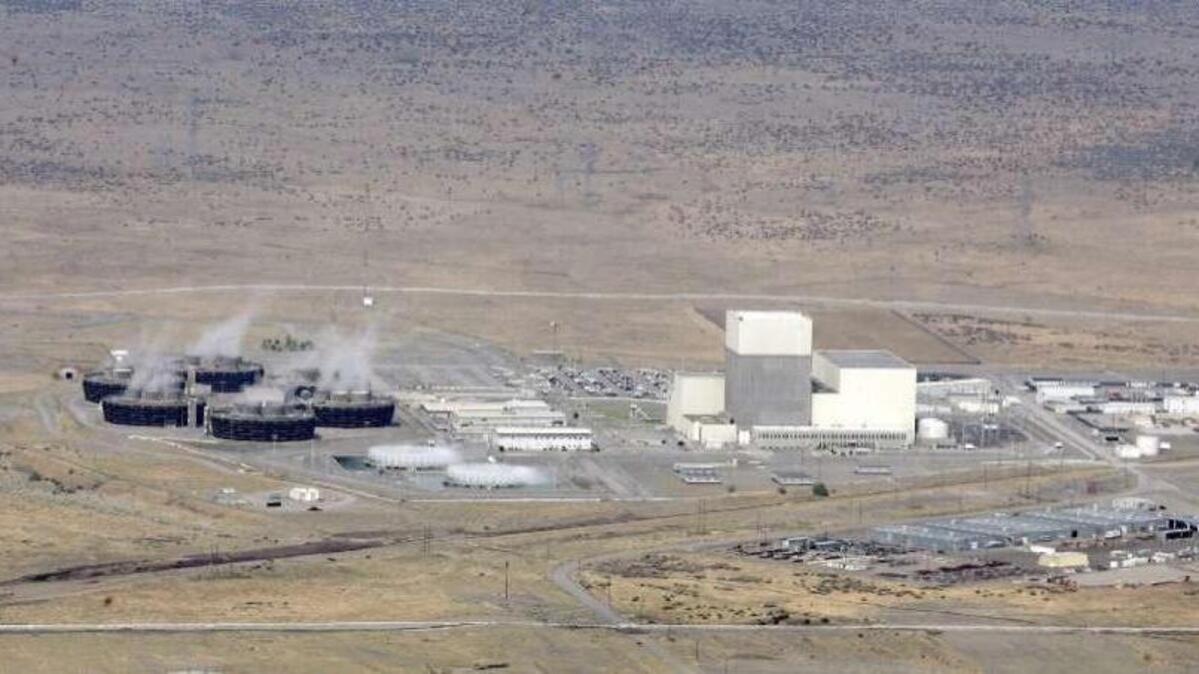The Columbia Generating Station near Richland has set a new monthly record for electricity sent to the grid.