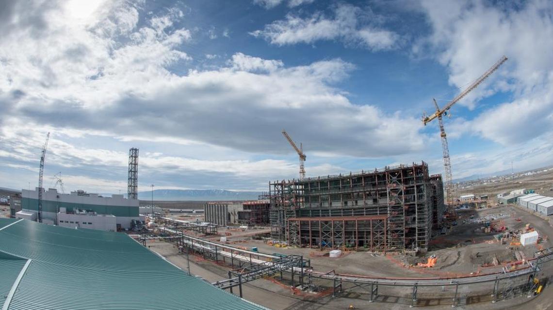 Part of the Hanford nuclear reservation’s vitrification plant could start treating low-activity radioactive waste for disposal by 2012.