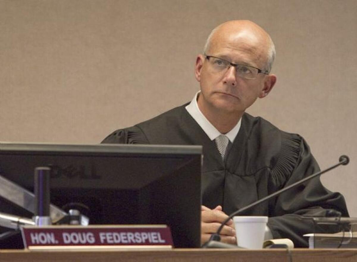 Federspiel was elected to Yakima County District Court in 2010, then to Superior Court in 2012 when a judge retired.